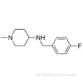 N - [(4-Fluorofenil) metil] -1-metil-4-piperidinamina CAS 359878-47-0